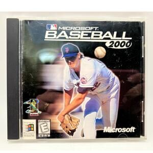 Microsoft Baseball 2000 PC Game Complete Jewel Case Windows 95/98 MLB